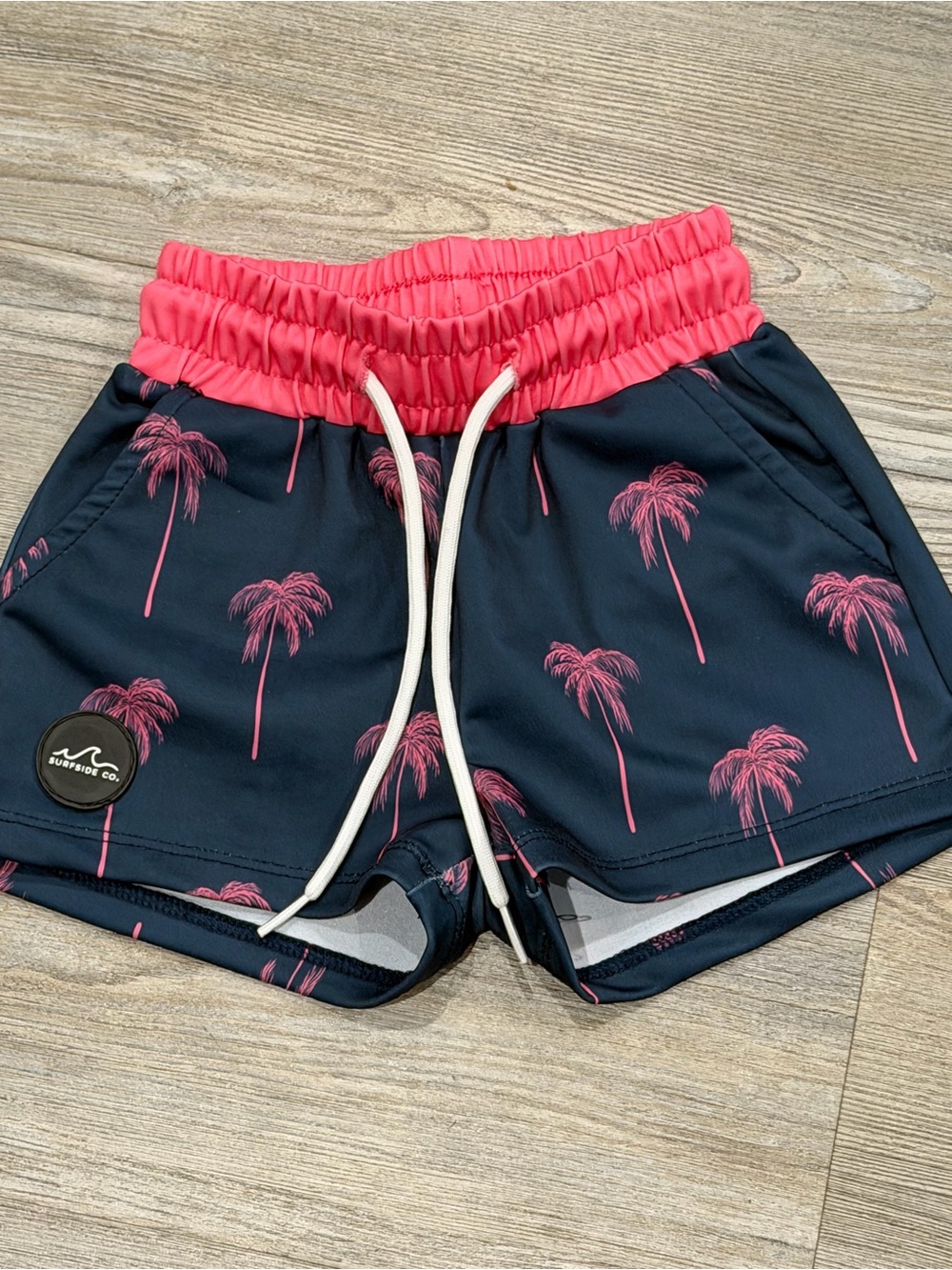 Surfside Co. Palm Print Hybrid Shorts
